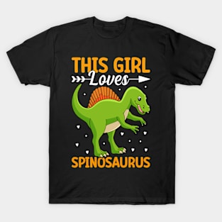 This Girl Loves Spinosaurus T-Shirt